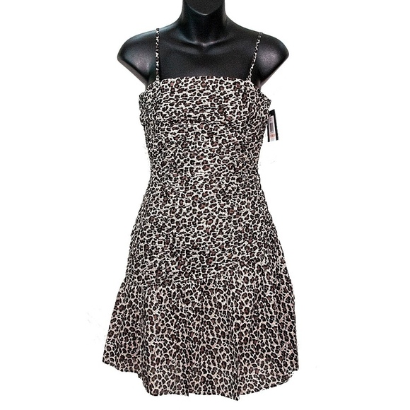 Andrew Marc Dresses & Skirts - Andrew Mark Leopard Strapless Lined Dress 2